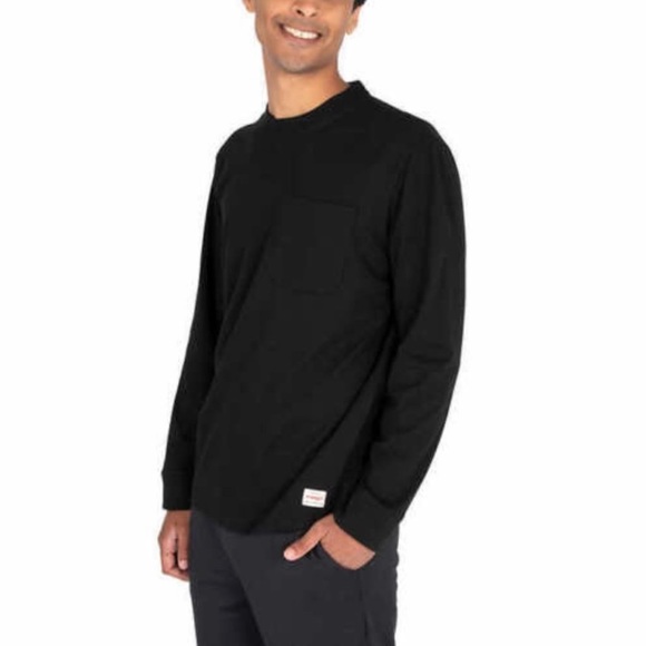 Wrangler Men’s 2-Pack Long Sleeve Layering Tee L - Picture 2 of 4